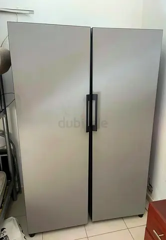 Samsung brand separate fridge and freezer set for sale in excellent condition working perfectly