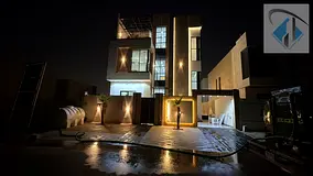 A modern villa with luxurious finishing including everything water electricity a.c registration fees