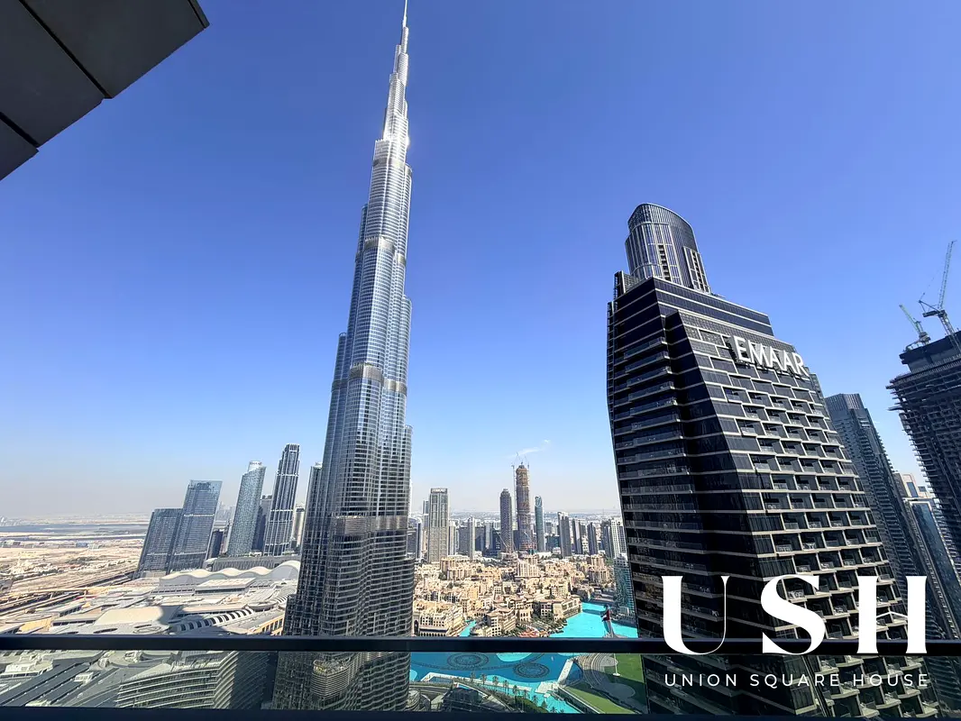 Burj -Fountain View | High Floor |Butterfly Layout