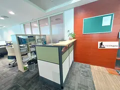 Furnished Independent Office ||Dewa chiller free ||karama