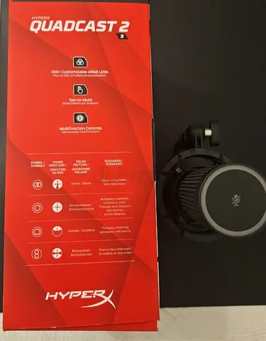 Quadcast 2s mic hyper x