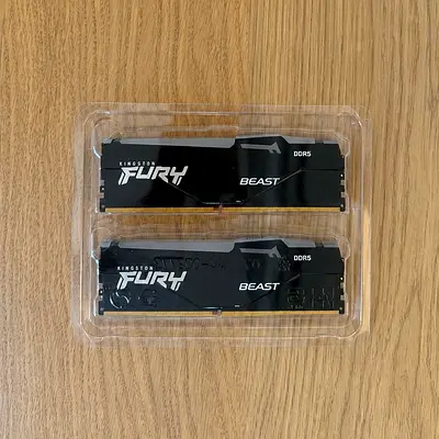 Kingston FURY RGB DDR5 64GB (2x32GB) 5600 CL40 RAM - Black