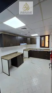 Annual rent in Ajman, Al Nuaimiya 1 area, near Al Hikma School. The building is for families. It fea