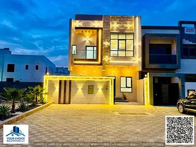 Luxury Villa for Sale in Al Zahya, Ajman – Modern Elegant Design with Super Deluxe Finishing, Prime