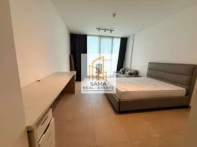 fully furnished studio With Gym/pool just 45k in Al Jadda