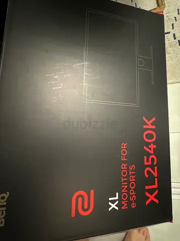 Zowie XL2540k (240hz) with a box and all cables