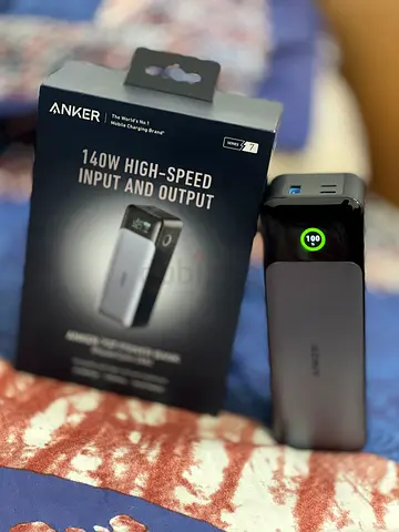 Anker 737 Power Bank 24K 140W – Almost New | Only 5 Cycles Used
