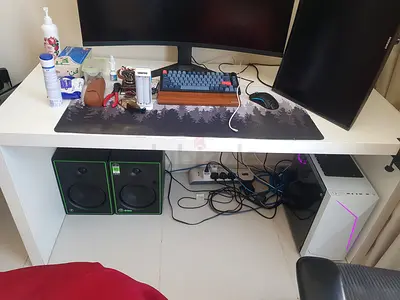 Computer table L size