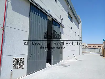 مستودع ميزانين اول مستخدم للايجار في صناعية الجرف2 بعجمان