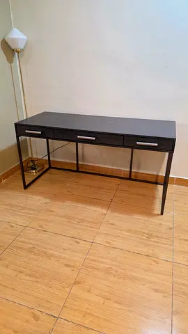 Eichholtz Manhattan Minimalist Charcoal Study Desk