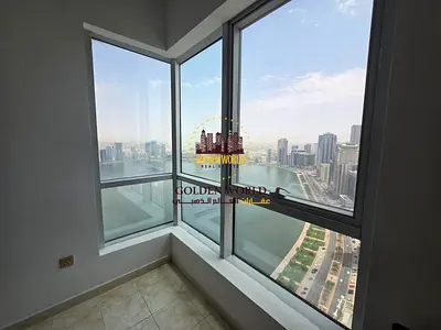3-bedroom apartment and hall converted into 4-bedroom and hall in Al Majaz 3, sea view, master bedroom and master maid’s room, 4 bathrooms, large kitc