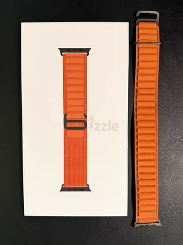 Apple Watch Ultra Alpine Band - Terra Cota - M - Black Titanium