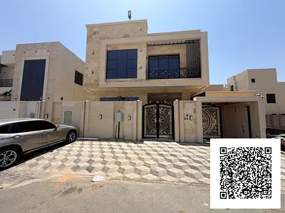 AVAILABLE 5 MASTER BEDROOMS HALL MAJLIS + ROOFTOP VILLA FOR SALE IN AL YASMEEN AJMAN