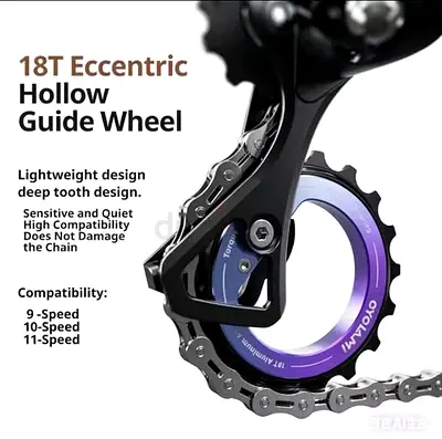 18T Hollow Eccentric Oversized Pulley