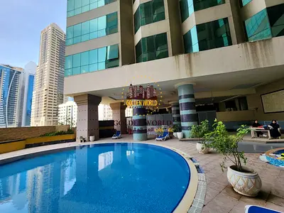 3 Bedroom Apartment for Rent in Al Majaz 3 Sharjah Free AC Gym Pool Open Al Qasba View Spacious Layout
