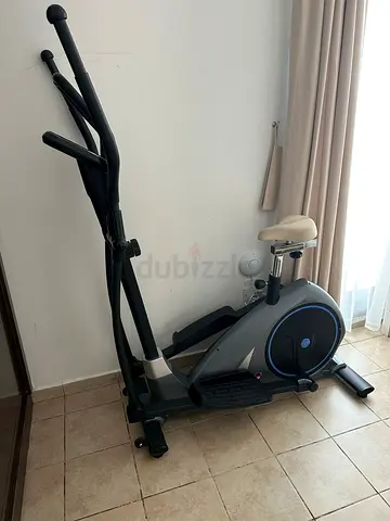 Used Elliptical Cross Trainer with Adjustable Seat — Good Condition