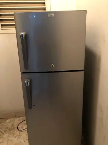 Used double-door refrigerator (top freezer) - good working condition