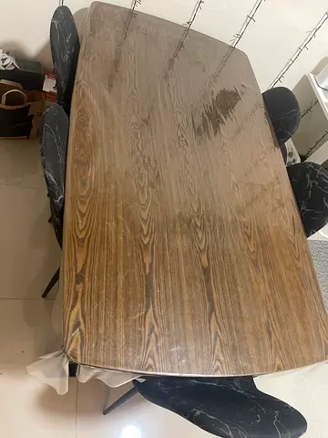 Dining table with 6 chairs