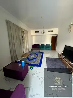 2BR apartment in Al Waha Towers, Al Rashidiya 1. Master room, 3 baths, store, 2 balconies with open