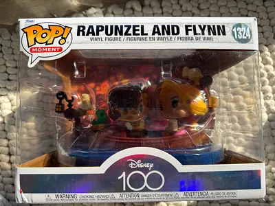 Funko Pop Rapunzel and Flynn Disney 100 Boxed