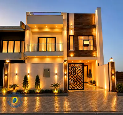 Own a freehold luxury villa with 4 bedrooms and a rooftop, including registration fees and custom finishing, at an attractive price.