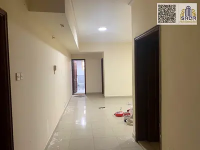 غرفة وصالة مع 2 حمام وبلكونة بدون لفت مساحة واسعة