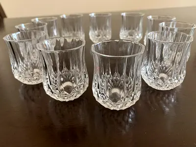 HURRY!!! Tumbler Crystal Glass -Set of 11                      Fixed price please