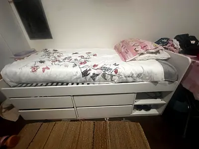 Bed with storage