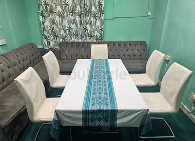 Glass Dining Table set