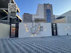 Luxury villa for sale in Al Zahia, 5 rooms, distinctive design, including water, electricity and air