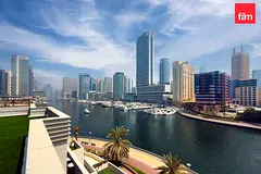Full Marina View| Furnished |Upgraded| Big Terrace