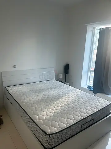 Queen-size bed with storage