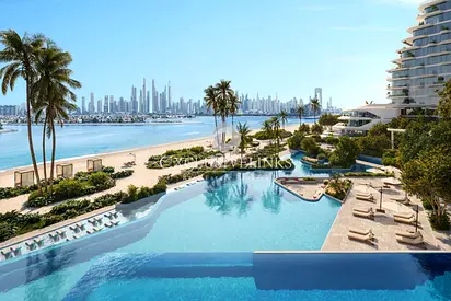 G+2 Beach Mansion | Private Lobby and Pool