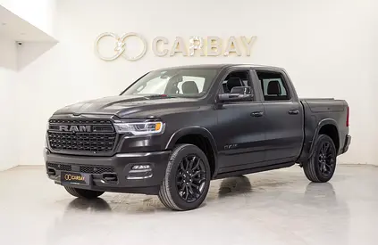 AED 3,744 PM | DODGE RAM LIMITED 2025 | UNDER AGENCY 5 YEAR WARRANTY &amp; SERVICE PACK | BRAND NEW 