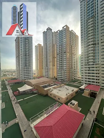 Spacious Studio Available For Rent with Parking in Ajman One tower