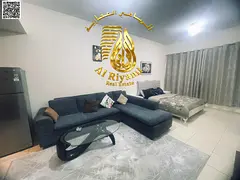 Fully furnished studio apartment in Ajman One Towers with gym, swimming pool and parking