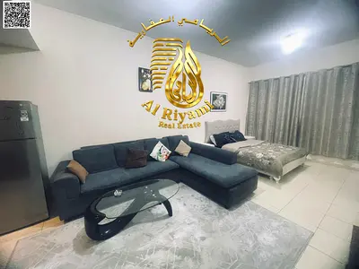استوديو شامل بأبراج عجمان ون مع جيم ومسبح وباركن