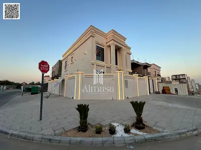 Luxury Corner Villa for Sale in Al Helio 2, Ajman – Directly Behind Services