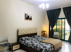 Luxury master bedroom dafza metro qusais