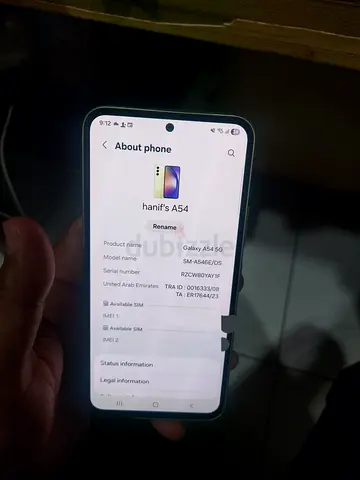 Samsung Galaxy A54 5G - Good Working Condition