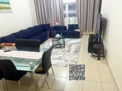 For Rent in Ajman One Towers 2 Bedrooms + Living Room at a great price