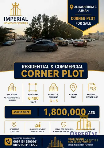 Golden Investment Opportunity in Al Rashidiya 3