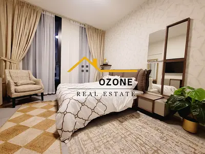 DONT MISS THIS OFFER ! Luxury Studio apartment with 1bathroom with kitchen appliances with gym pool and parking inside the building at prime location