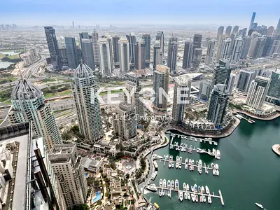 Amazing Furnished 2BR | Full Marina View | High Floor