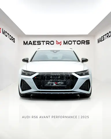 RS6 Performance - European Specs - Agency Warranty