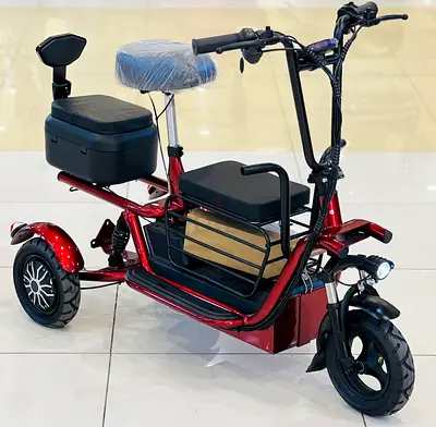 Megawheels 48 v tricycle with  2 seats and carry box