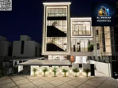 Two-story villa with a rooftop terrace, internal elevator, and private swimming pool. The price incl
