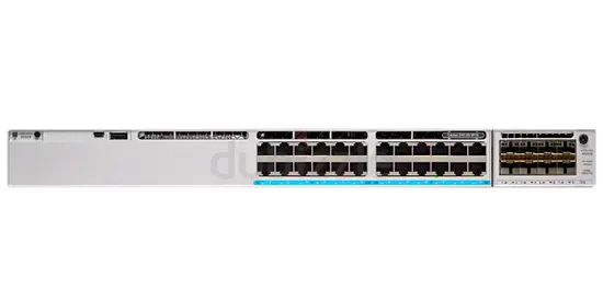 C9300-24T-E, Cisco Catalyst 9300 Switch, 24x1G Copper/Modular Uplinks/Network Essentials
