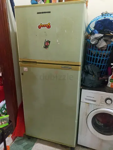 Used double-door fridge (working)