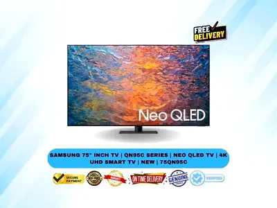 Samsung 75 Inch TV | QN95C Series | Neo QLED TV | 4K UHD Smart TV | New | 75QN95C